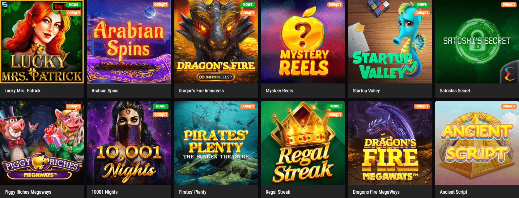 Betamo Casino Online ⭐ Opis kasyna oraz popularnych slotów